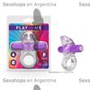 Anillo vibrador con forma de toro estimulador de clitoris